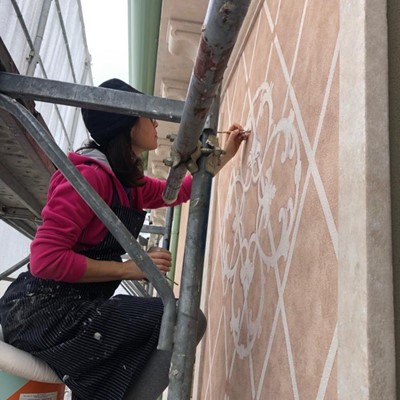 Decorazione palazzo San Bonifcio (VR)